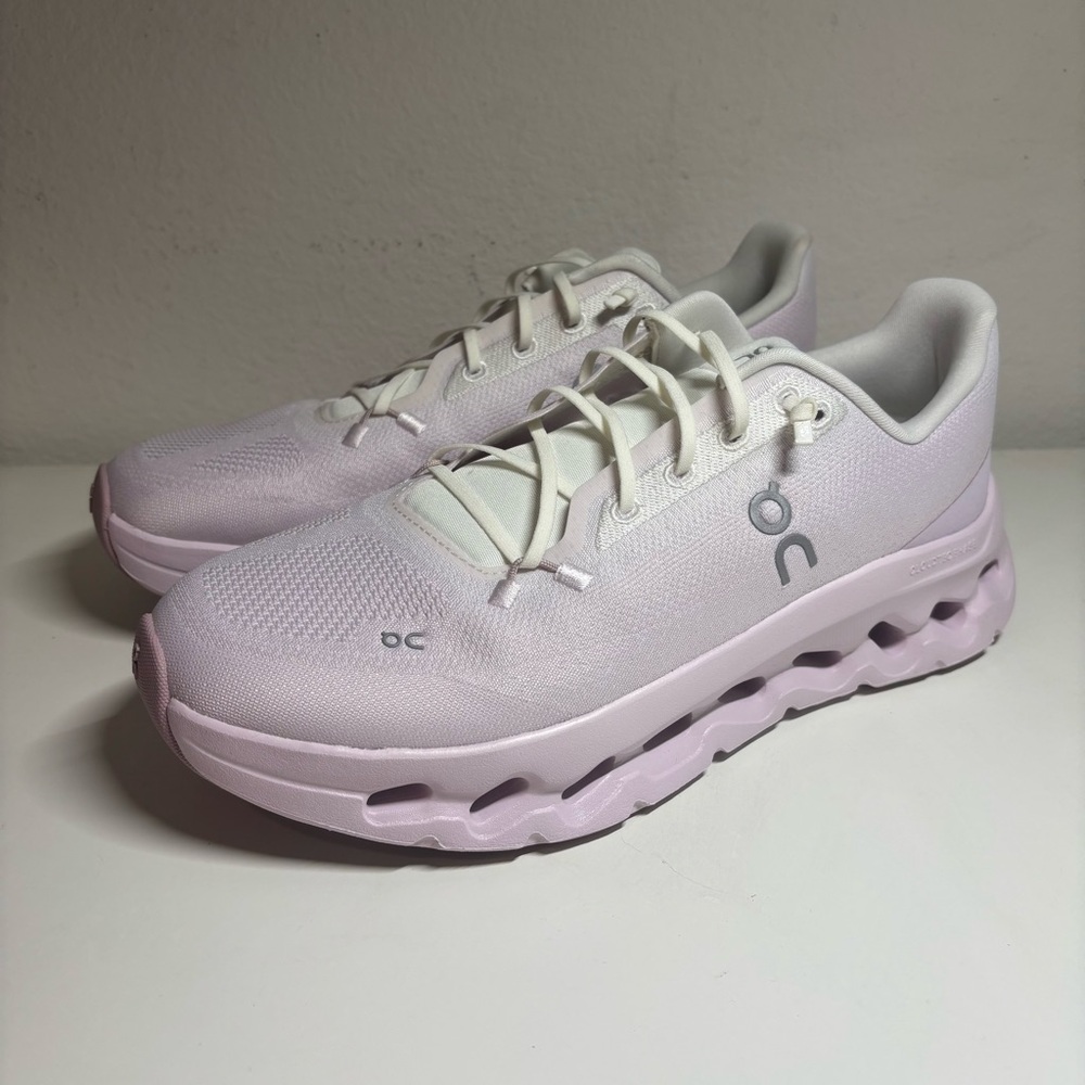 On Running Women's Light Pink/White Cloud Sneakers